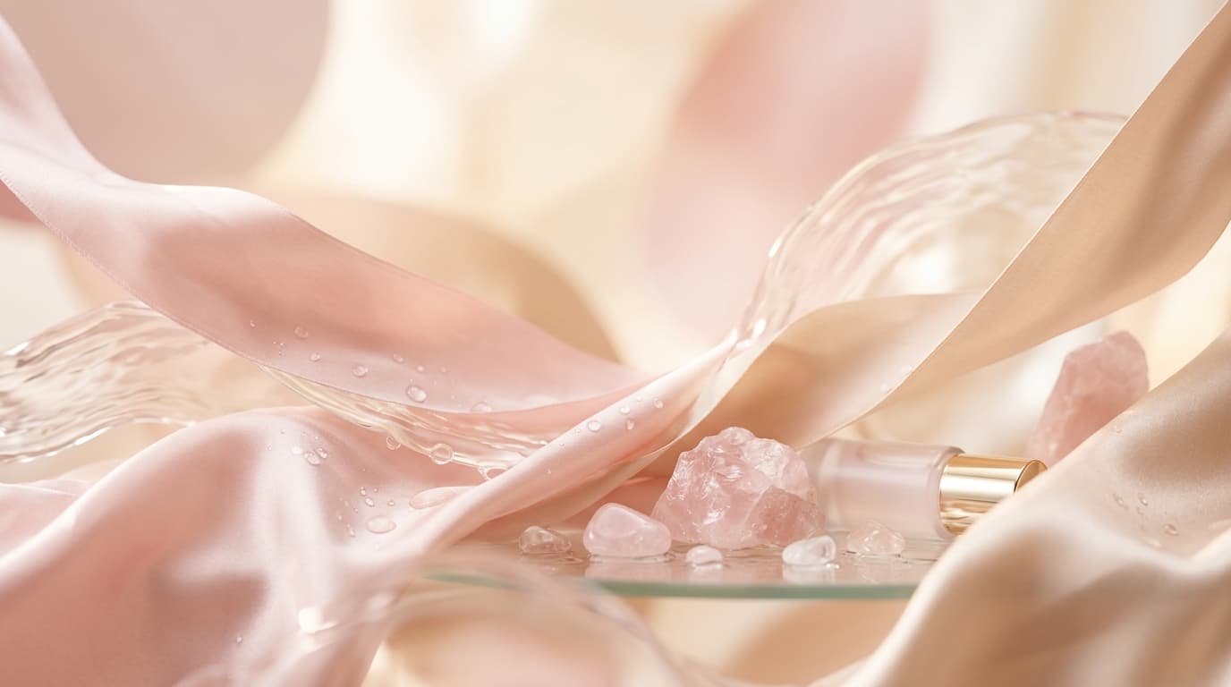 Azyleen Korean Skincare Abstract Beauty Background